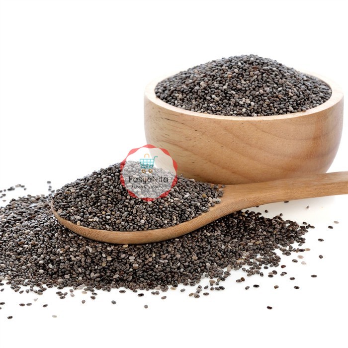 

Organic Black Chia Seed / Biji Chia [1 Kg] - FasyAnita Mart Denpasar