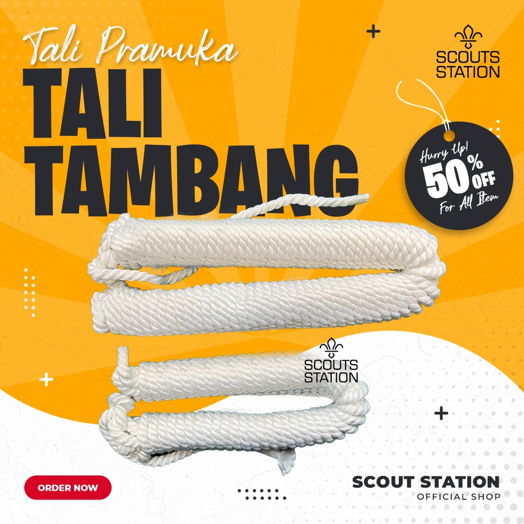Tali Pramuka Marlon dan Serat / Tali Pramuka Marlon / Tali Pramuka Serat / Tali Tambang