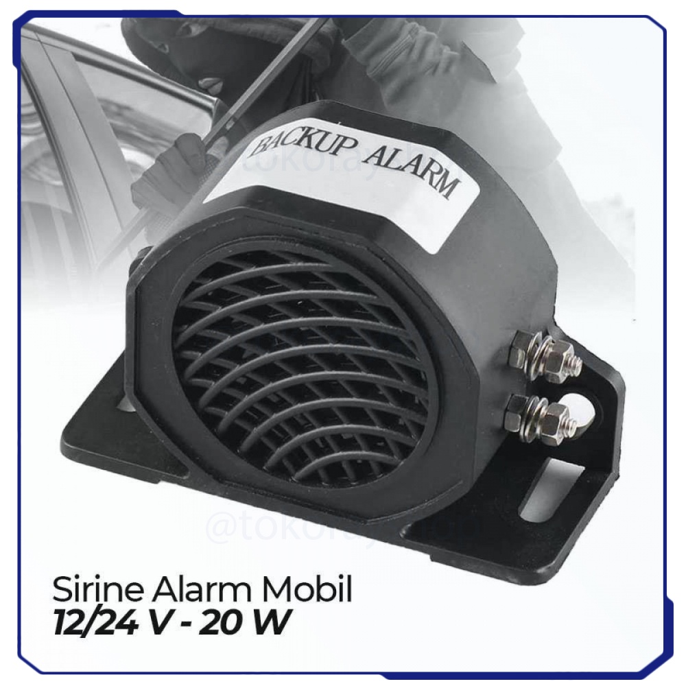 Sirine Speaker Alarm Mobil Bibi Siren 12V 110dB CR244
