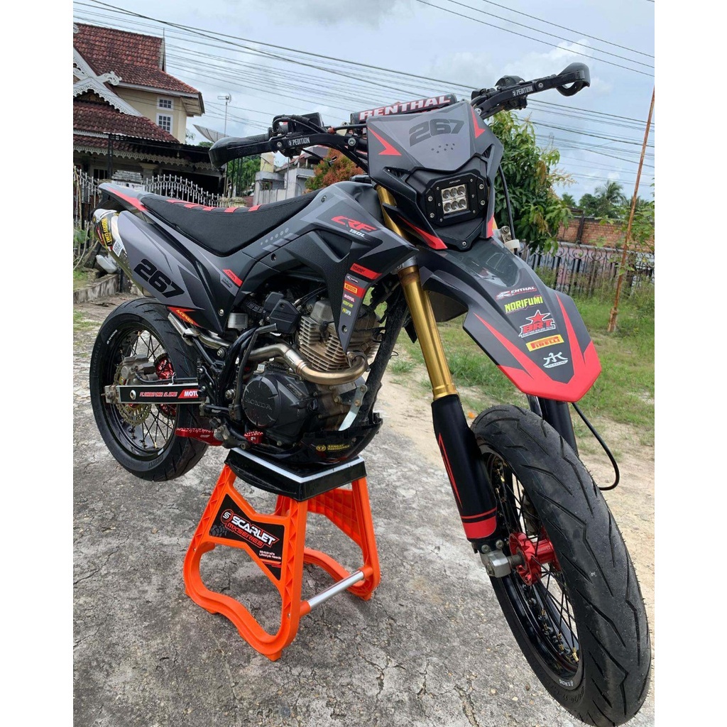 Decal/stiker  CRF150L/CRF 250L bebas custom viral