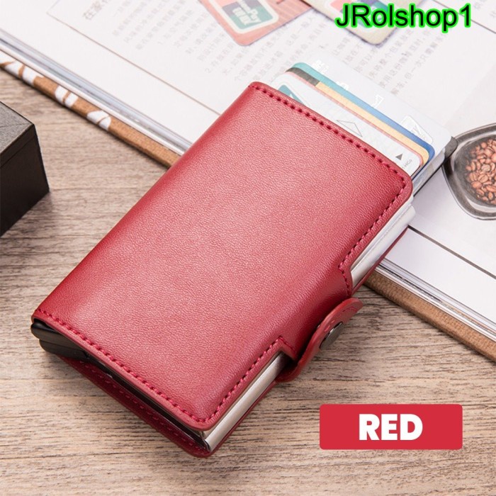 

Best Seller-Promo DOMPET KARTU KREDIT / ATM SMART WALLET CREDIT CARD DOUBLE BOX UNISEX - RED