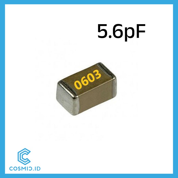 Capacitor 5.6pF 5.6 pF 0603 Kapasitor picoFarad SMD