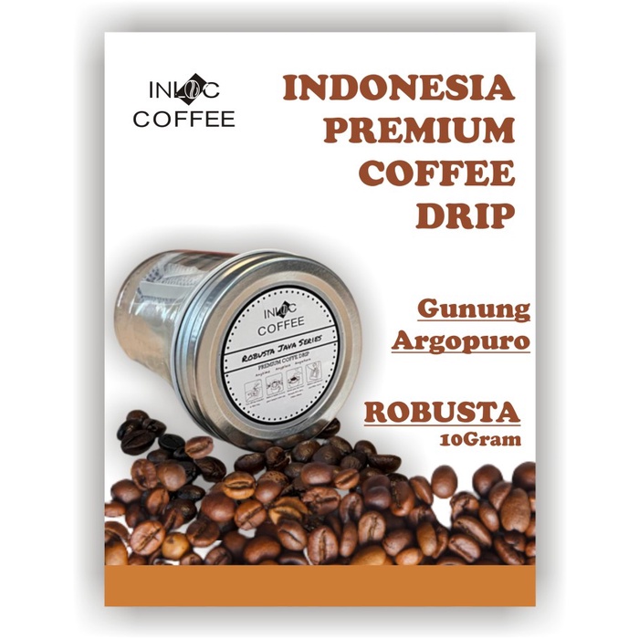 

Coffe Drip Travel Pack Coffee Drip Robusta Jember