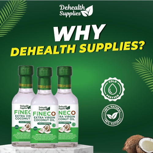 

Dehealth Supplies FINECO Extra Virgin Coconut Oil 250ML