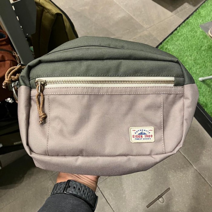 EIGER 1989 TAS PINGGANG WANITA NATIVER 2.0 WAIST BAG - BROWN