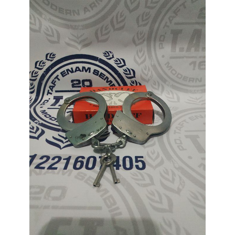 Borgol tangan - Borgol double lock - Borgol jari - Borgol