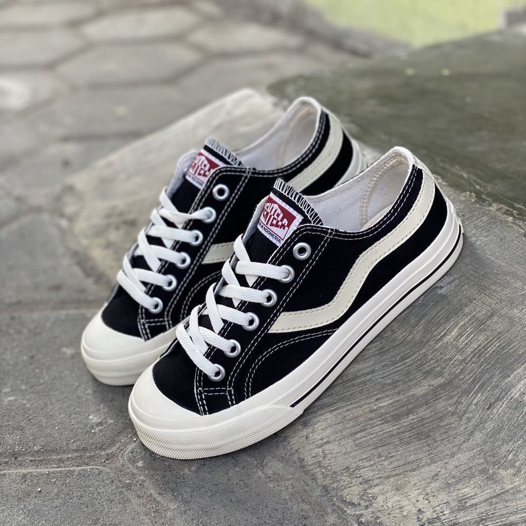 Ventela Ethnic Low Black Natural