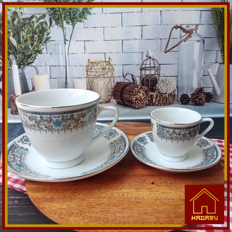 Hadaru Cup Antik Kopi dan Teh Cangkir Kopi