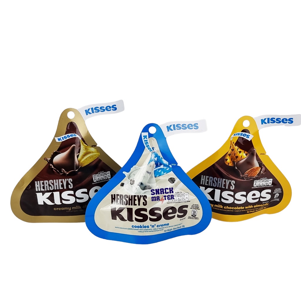 

Hershey's Kisses Chocolate Import Viral - Netto 36 gr.