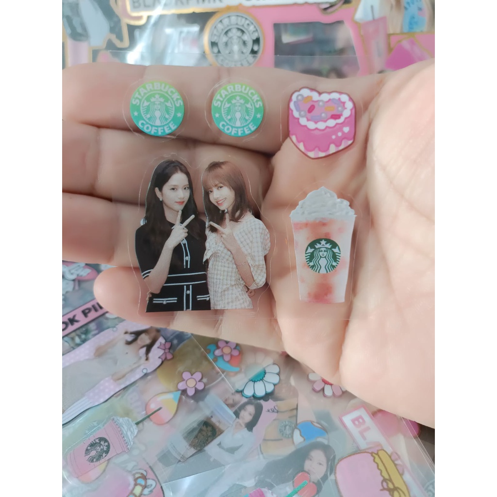

ATS STICKER NONO BLACKPINK X STARBUCKS ISI 100PCS STIKER WATERPROOF NEW LIMITED EDITION HIGH QUALITY BLACK PINK JENNIE ROSE LISA JISOO IN YOUR AREA