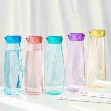 BOP BOTOL KACA DIAMOND CRYSTAL / KRISTAL TUMBLER GLASS / BOTTLE PANAS DINGIN