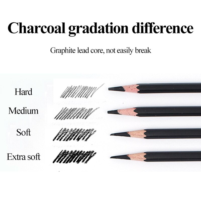

Maries profesional sketch charcoal carbon pencil pensil arang C7300 - Maries Charcoal Pencil Satuan C7300 (Pensil Arang) / Paper Wrapped