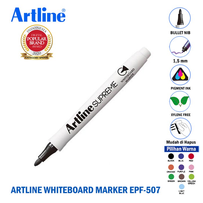 

Artline Whiteboard Marker Supreme EPF-507 Warna