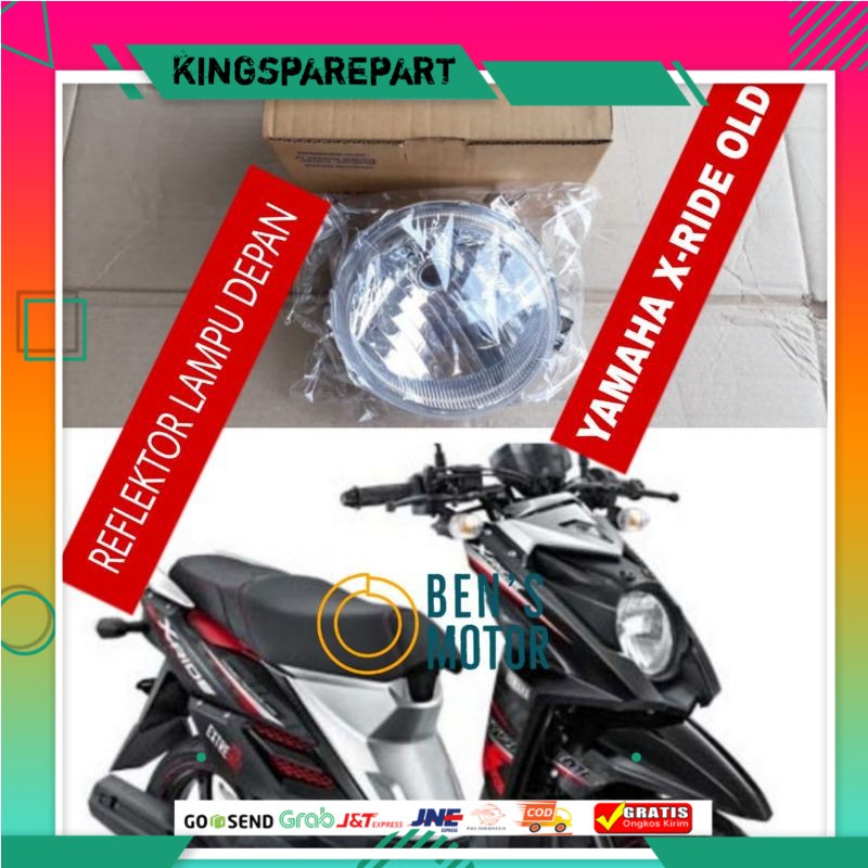 Reflektor Lampu Depan Yamaha Xride / Lampu Depan X-Ride Lama 115cc