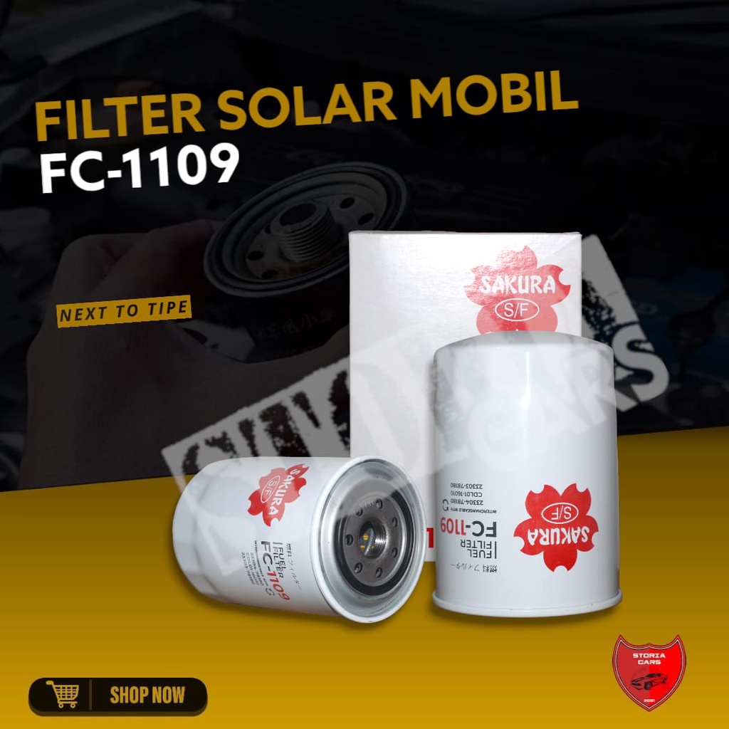 FILTER SOLAR FUEL MOBIL DYNA RINO 115PS, FC-1109