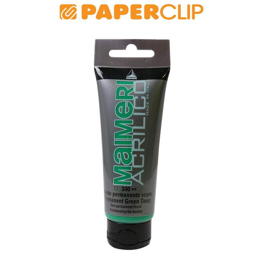 

ACRYLIC COLOR MAIMERI 75ML M0916340 PERMANENT GREEN DEEP