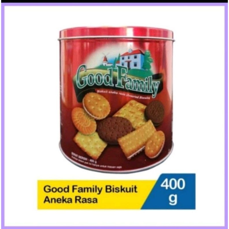 

GOOD FAMILY BISCUIT ASSORTED 400 gr