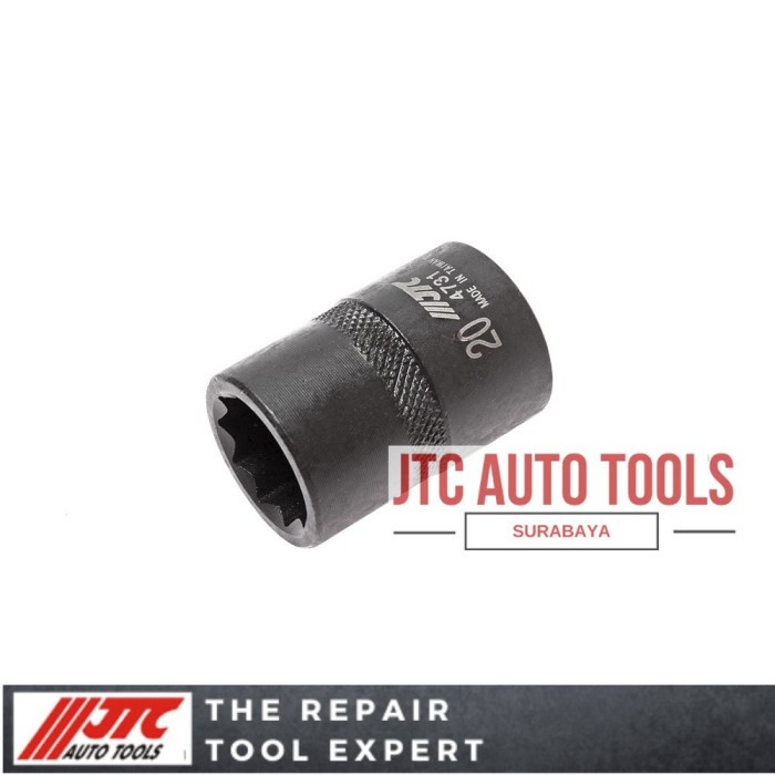JTC 4731-10 Point Impact Socket Kunci Sock-20 mm