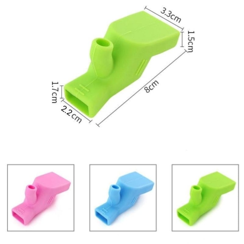 Silicone Faucet Extender / Sambungan Kran Air Wastafel Silikon .olshop  AS6