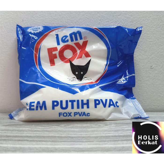 

Lem Fox Putih PVAC Plamir & Kayu Kertas 600 gr
