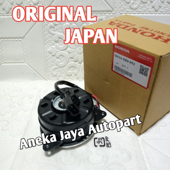 motor fan radiator mobilio brio original denso