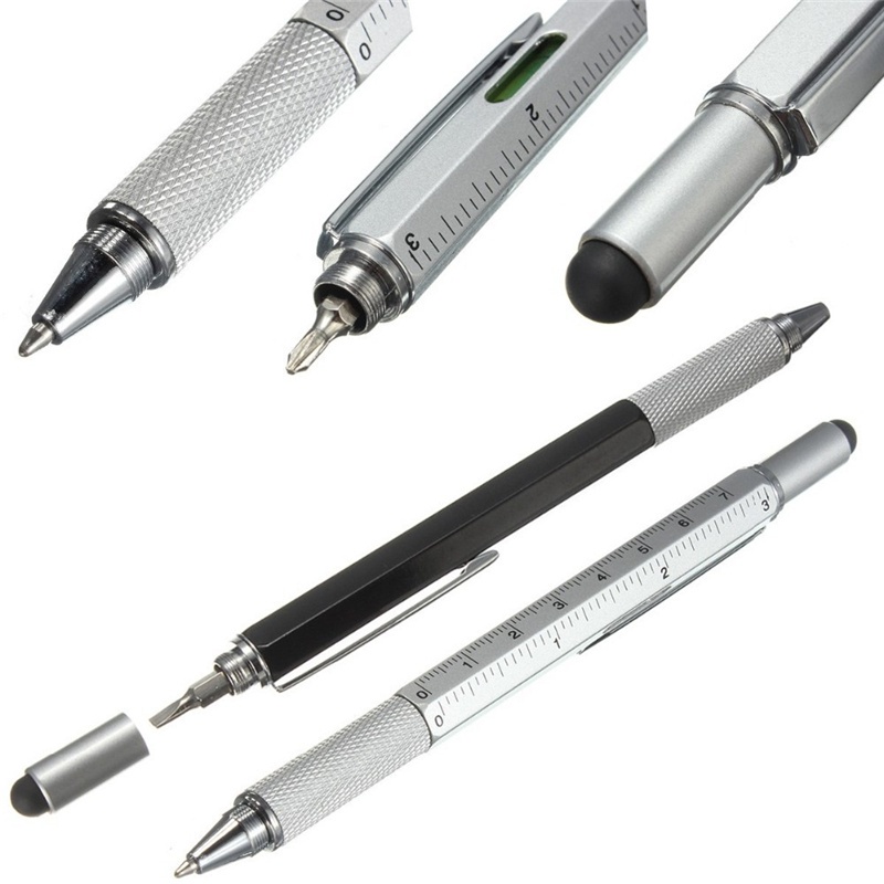 

2A. [TOSERBA_EMAK] - Taffware Pena Multifungsi Plastik Stylus + Penggaris + Level + Obeng - 9625