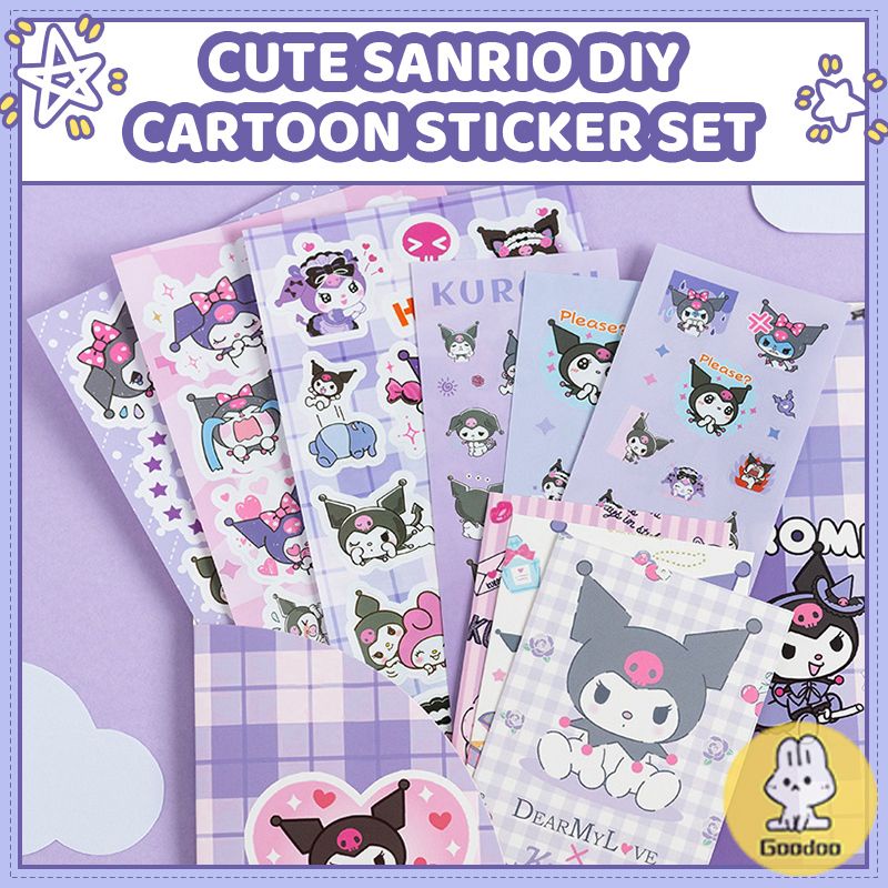 

Stiker Sanrio Dekorasi Notebook lucu Kartun DIY-GOO