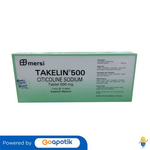 Takelin 500 Mg Box 30 Tablet