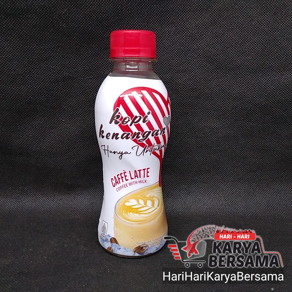 

MINUMAN KOPI KENANGAN KOPI SUSU LATTE CAFFE LATTE 200ML