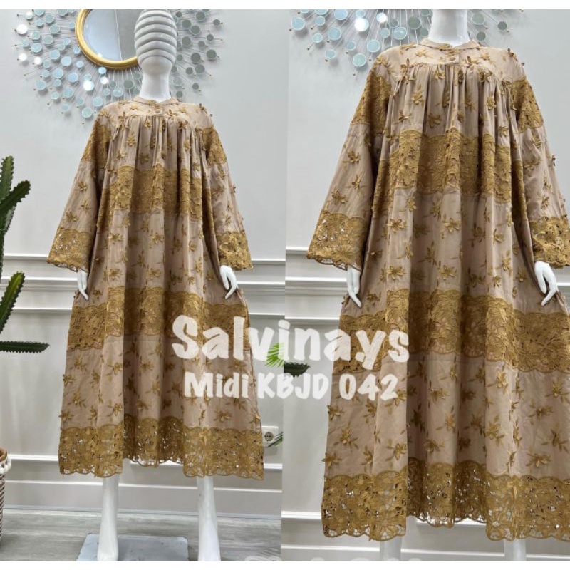 READY MIDI & GAMIS SALVINA.YS ORIGINAL KATUN BORDIR