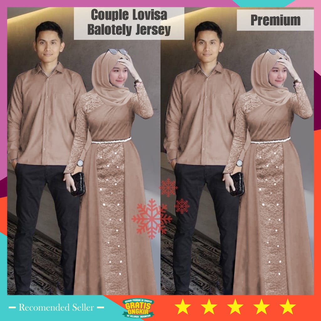 ⭐⭐⭐⭐⭐ Baju Couple Remaja Setelan One Set Murah / BARU Baju Couple Muslim Terbaru 2022 Viral Baju COU