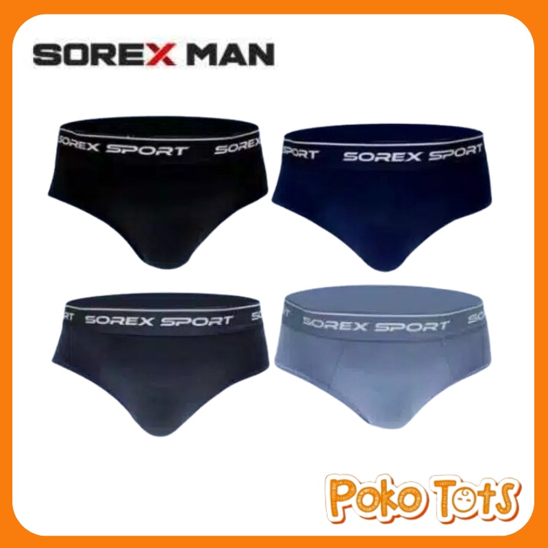 Sorex Man CD Sport Pria M3903 Celana Dalam Pria Segitiga CD Cowo Sorex Man Modern Briefs JB