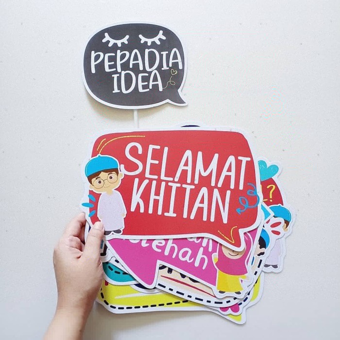 SELAMAT KHITAN PROPS PHOTO BOOTH KHITANAN