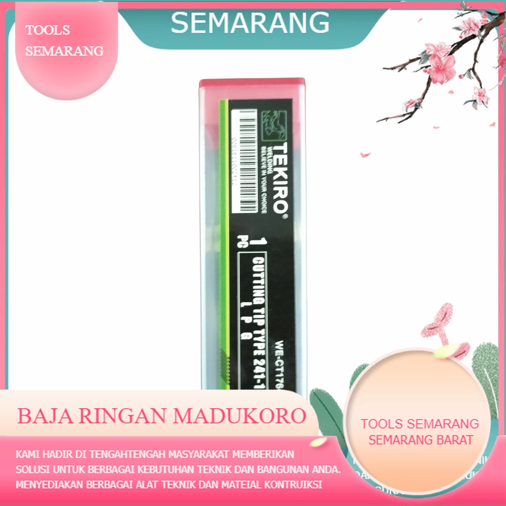 MATA BLENDER POTONG ACETYLENE TYPE 241-1 TEKIRO CUTTING TIP 241-1 MATA LAS LPG TOOLS SEMARANG