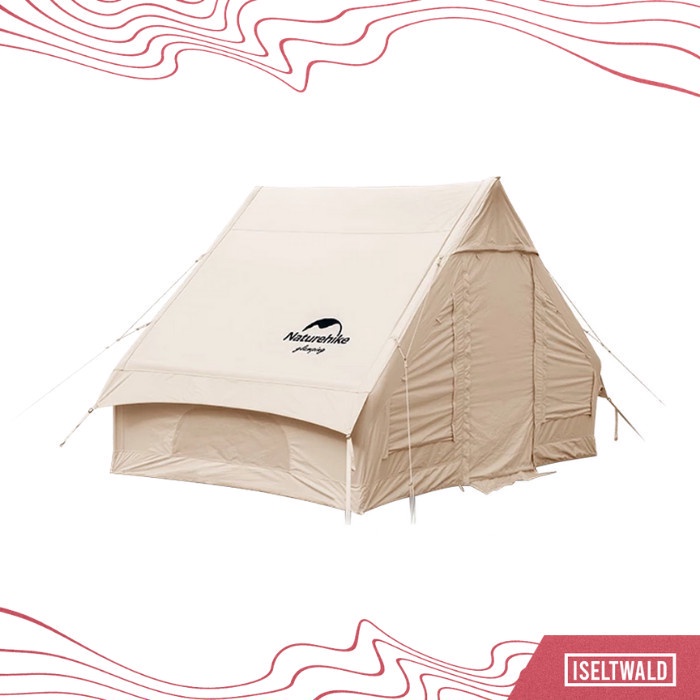 Naturehike Tenda Camping 2P NH20ZP009 Inflatable Air Pole Tent 6.3