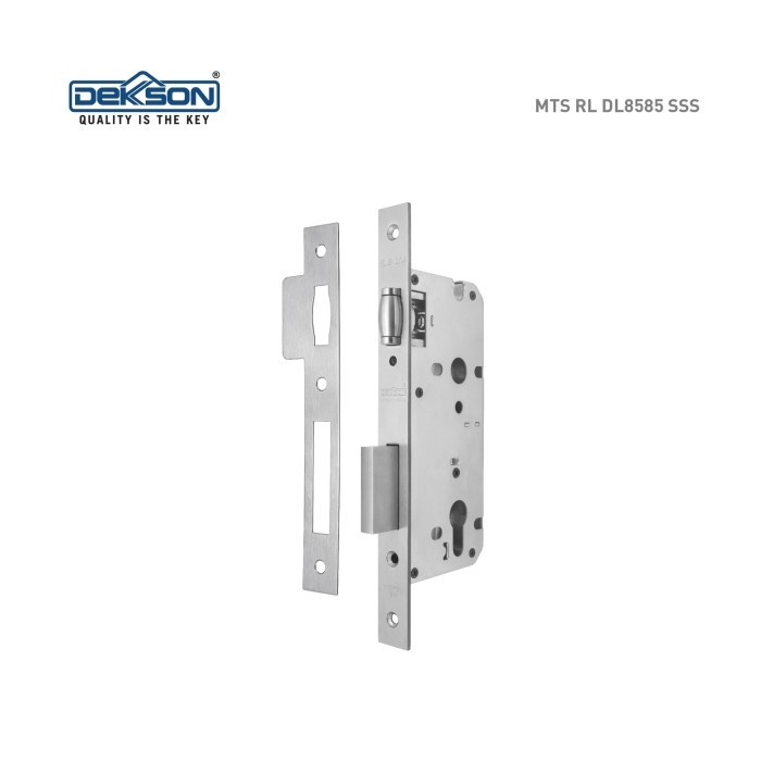 TERPERCAYA Mortise Lockset Dekkson MTS RL DL8585 SSS/ Lockset Dekkson