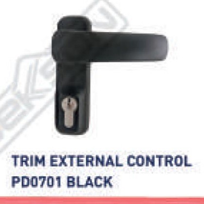 TERPERCAYA Panic Exit Device HANDLE DEKKSON PD0701 BLACK