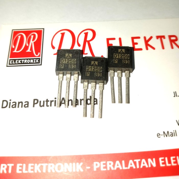 TRANSISTOR Transistor D1259 TR 2SD1259 Bagus D 1259 SD1259 LA27