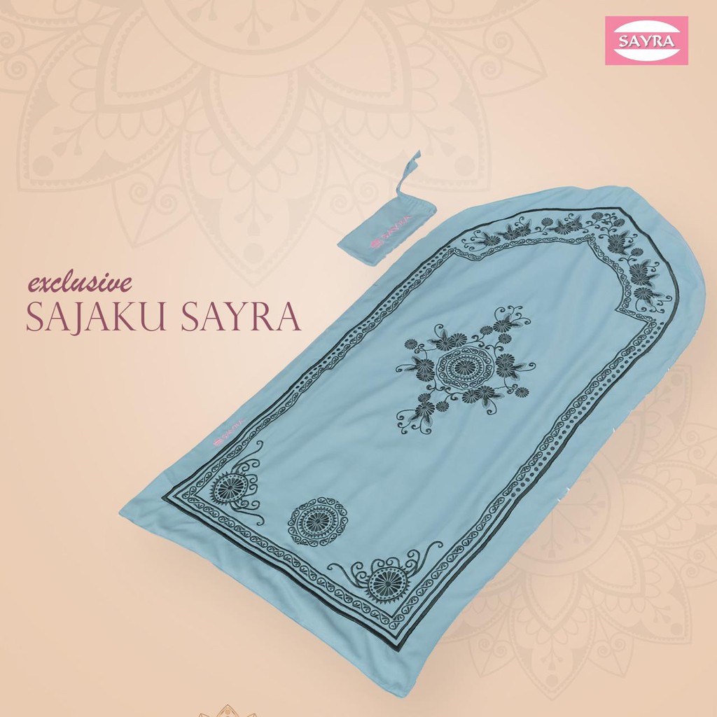 Sajadah Sajaku Exclusive Ori Sayra SAYRA1