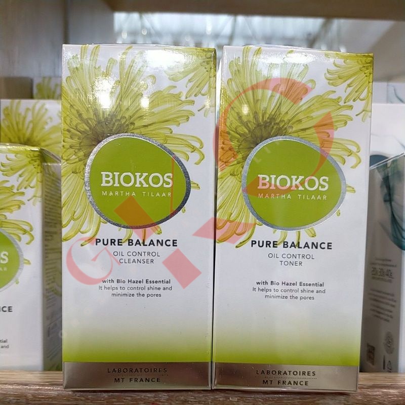Biokos Pure Balance Oil Control Cleanser dan Toner