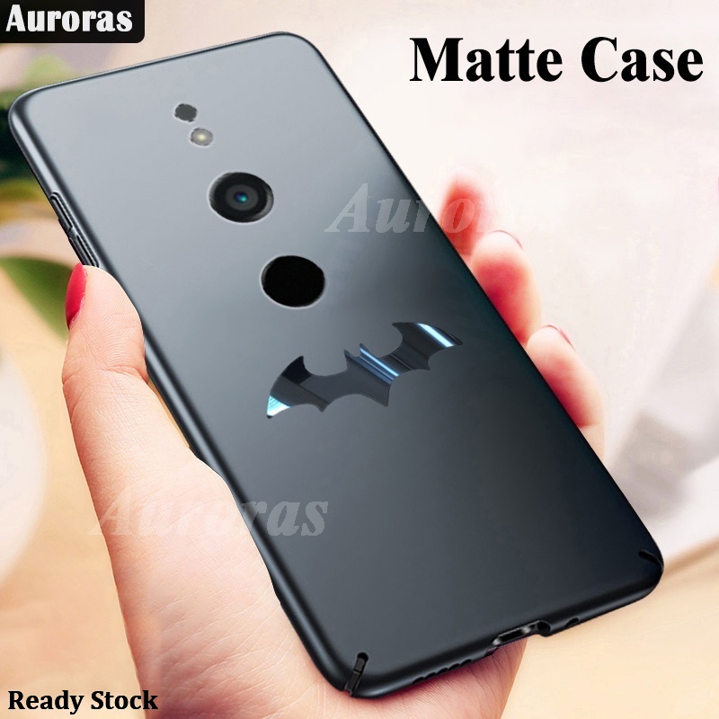 Auroras For Sony Xperia XZ3 10 1 VI 10 V Hard Matte case Casing Super Slim Full Protection Bat man S