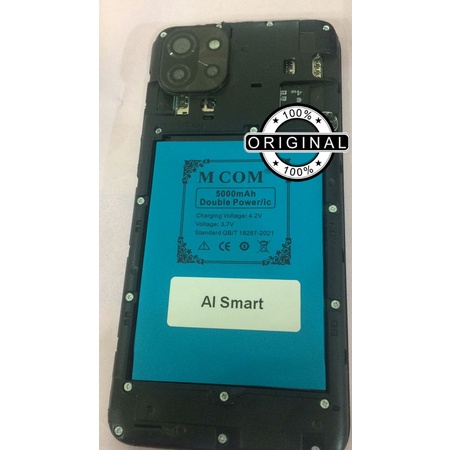 Battery Batere Batre Baterai Double Power Mcom HP Android AI Smart Kapasitas 5000 Mah