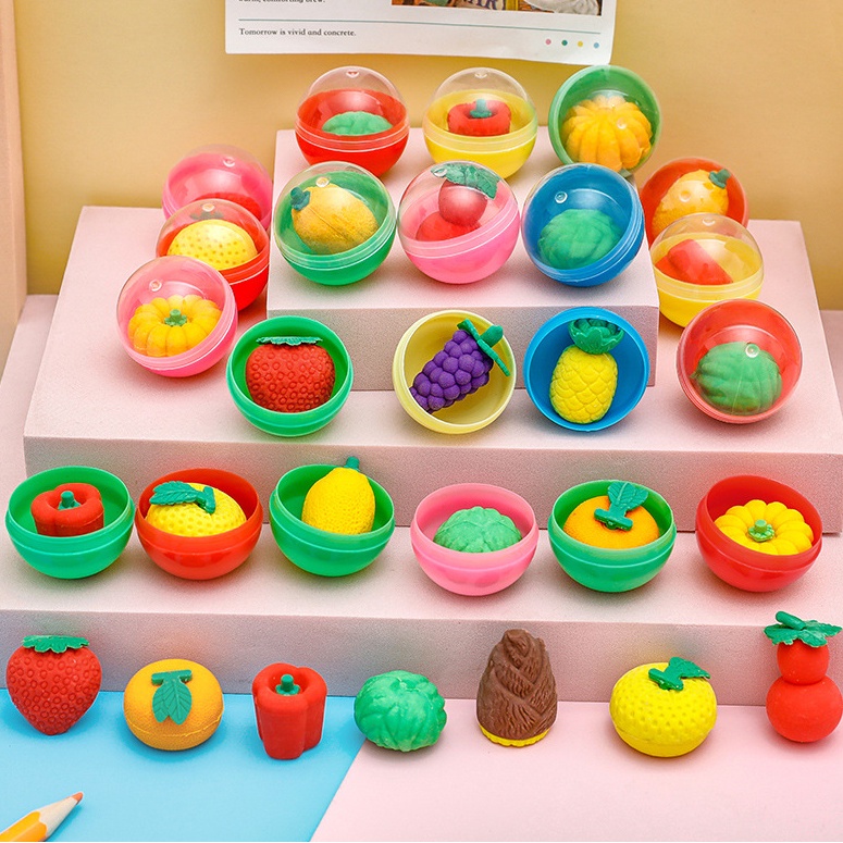 

Penghapus buah buahan lucu eraser cute fruits