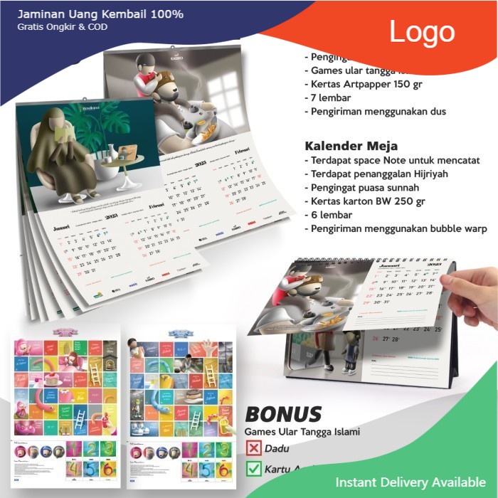 

Planning Time 2023 Desk Calendar - Kalender 2023 - Kalender Meja 2023