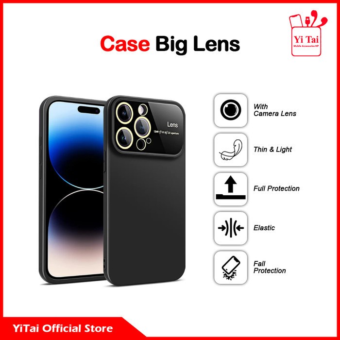 YC48 Case Big Lens Oppo F9 A5S A7 A12 A11K Reno 4F Reno 7 4G Reno 8 4G