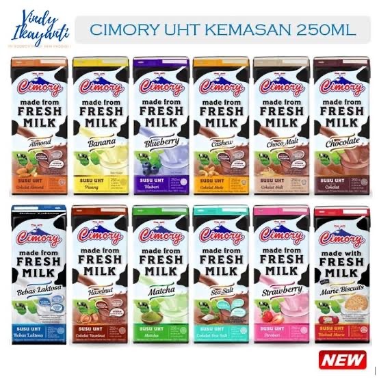 

Susu Cimory / Fresh Milk Cimory / Cimory UHT / Susu Cimory 250ML