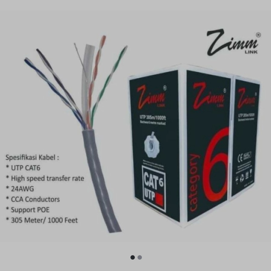 Kabel UTP CAT6 ZimmLink