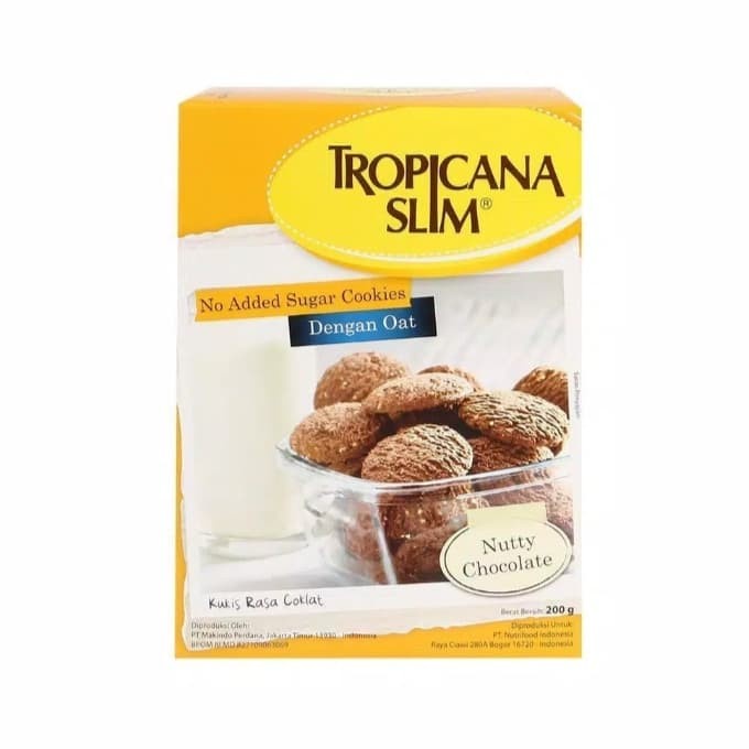 

tropicana slim Diabetamil Cookies Coklat 200GR biscuits biskuit