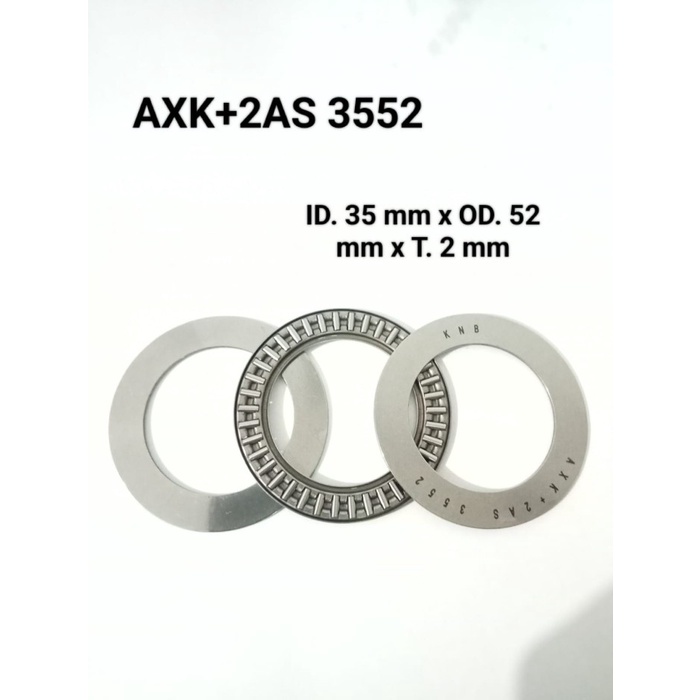 Thrust roller Bearing AXK+2AS 3552
