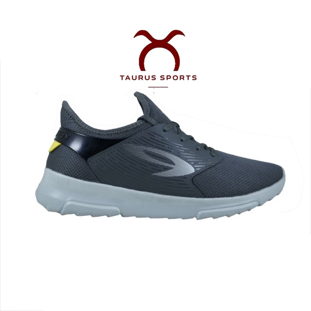 910 Nineten KIVA Sepatu Training - Abu/Kuning